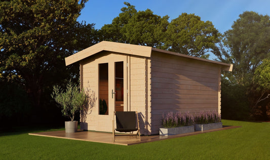 Apex 3.5m x 2m Log Cabin
