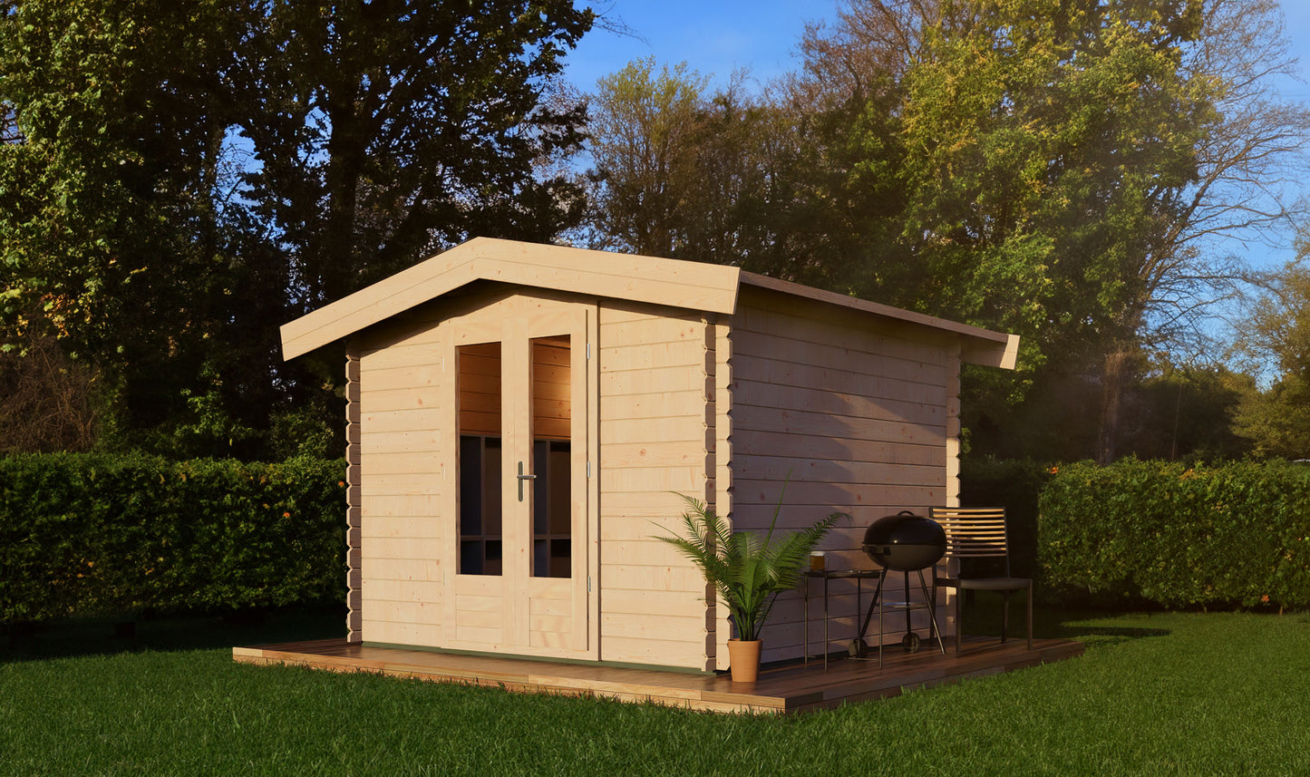 Apex 2.5m x 3m Log Cabin