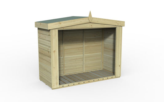 Overlap Pressure Treated Apex Log Store