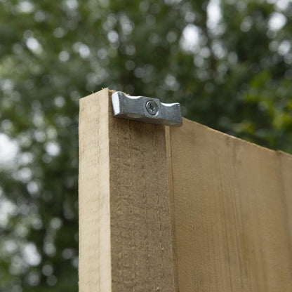 Overlap Pressure Treated 10×10 Apex Shed – Double Door