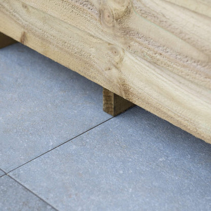 Overlap Pressure Treated 4×3 Apex Shed – No Window