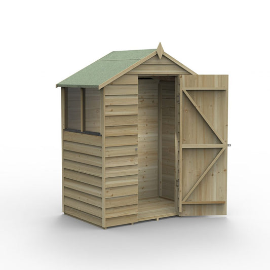 Overlap Pressure Treated 5x3 Apex Shed