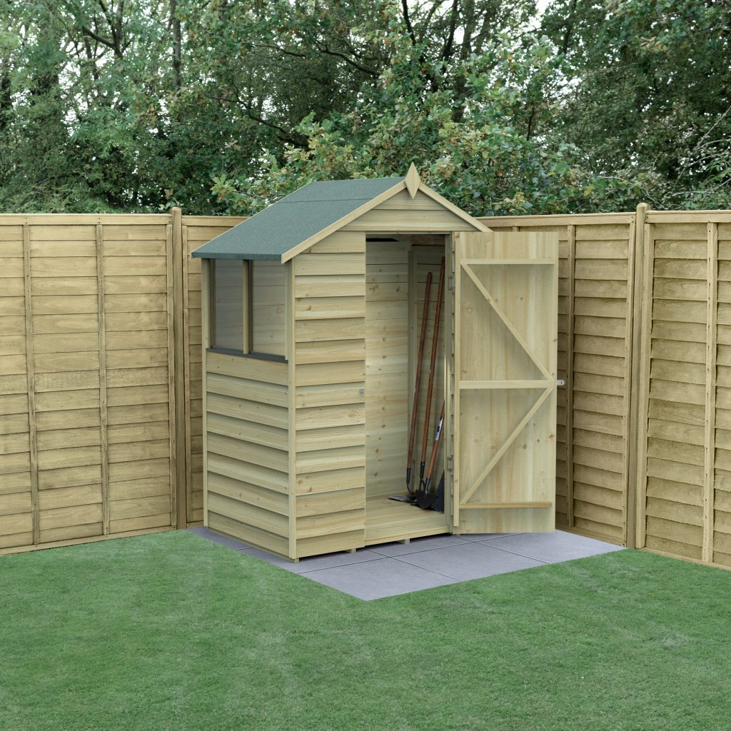 Overlap Pressure Treated 5x3 Apex Shed