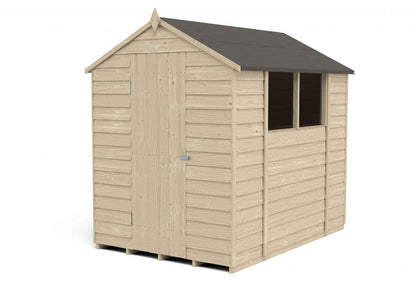 Overlap Pressure Treated 7×5 Apex Shed