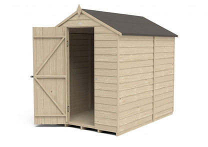 Overlap Pressure Treated 7×5 Apex Shed – No Window