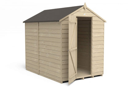 Overlap Pressure Treated 7×5 Apex Shed – No Window