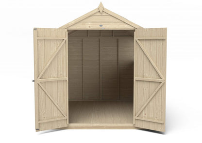 Overlap Pressure Treated 8×6 Apex Shed – No Window