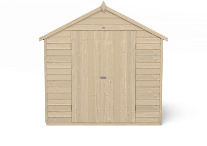 Overlap Pressure Treated 7×5 Apex Shed – Double Door