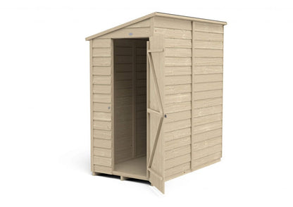 Overlap Pressure Treated 6×3 Pent Shed – No Window