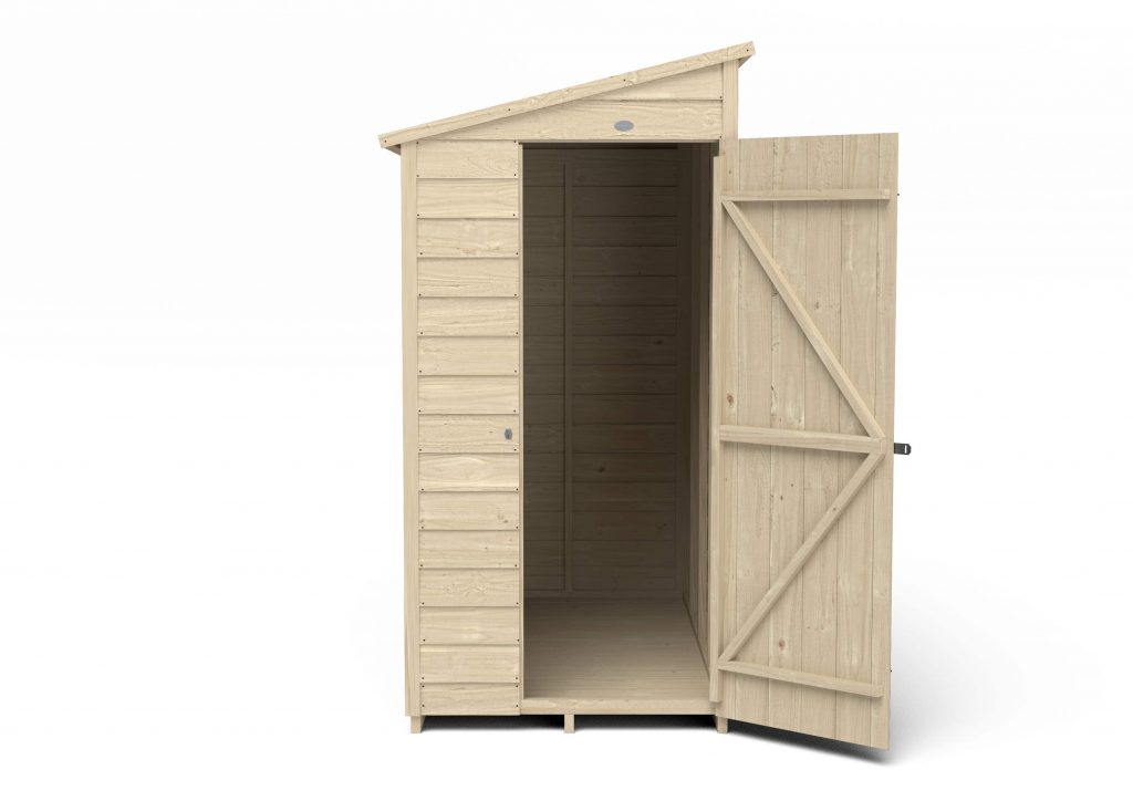 Overlap Pressure Treated 6×3 Pent Shed – No Window