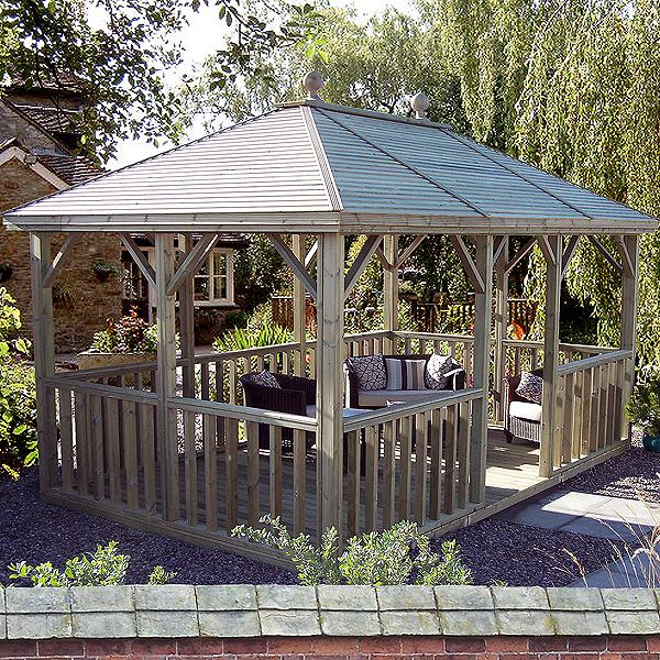Hanbury Hipped Gazebo 12'x8'