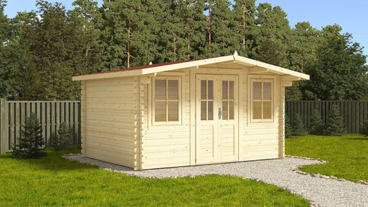 Oxford Log Cabin 4mx3m - 44mm