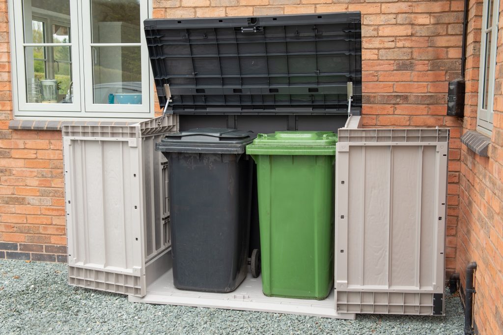 Extra Large Garden Storage Unit / Bin Store – 1200 litre