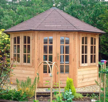 Lugarde Prima Enstone Summerhouse 3m diameter including floor