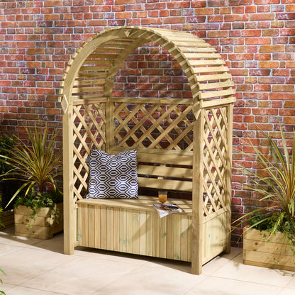 Rowlinson Chiltern Arbour with Storage Box