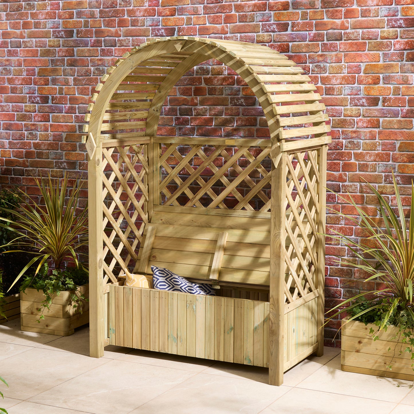 Rowlinson Chiltern Arbour with Storage Box