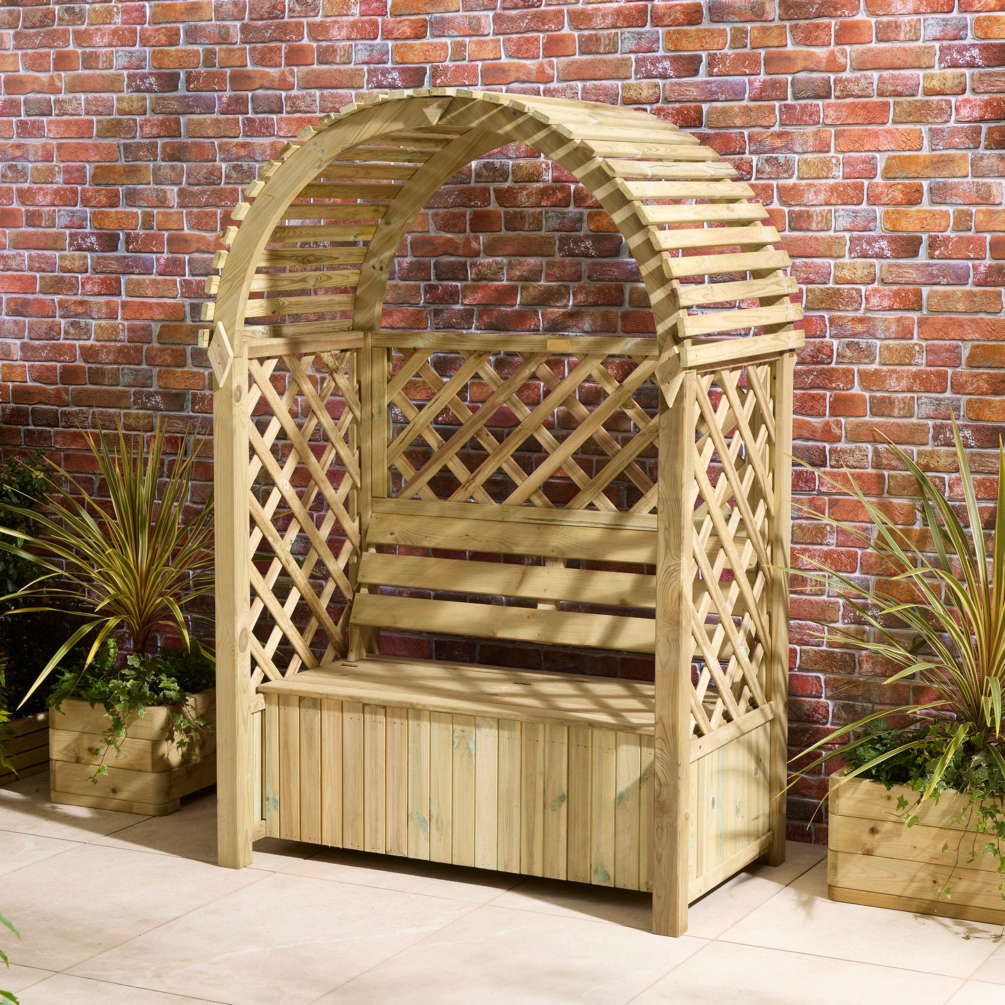 Rowlinson Chiltern Arbour with Storage Box