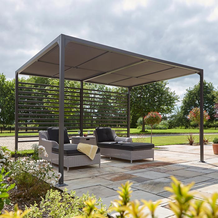 Rowlinson Florence Canopy 4x3 (Grey)