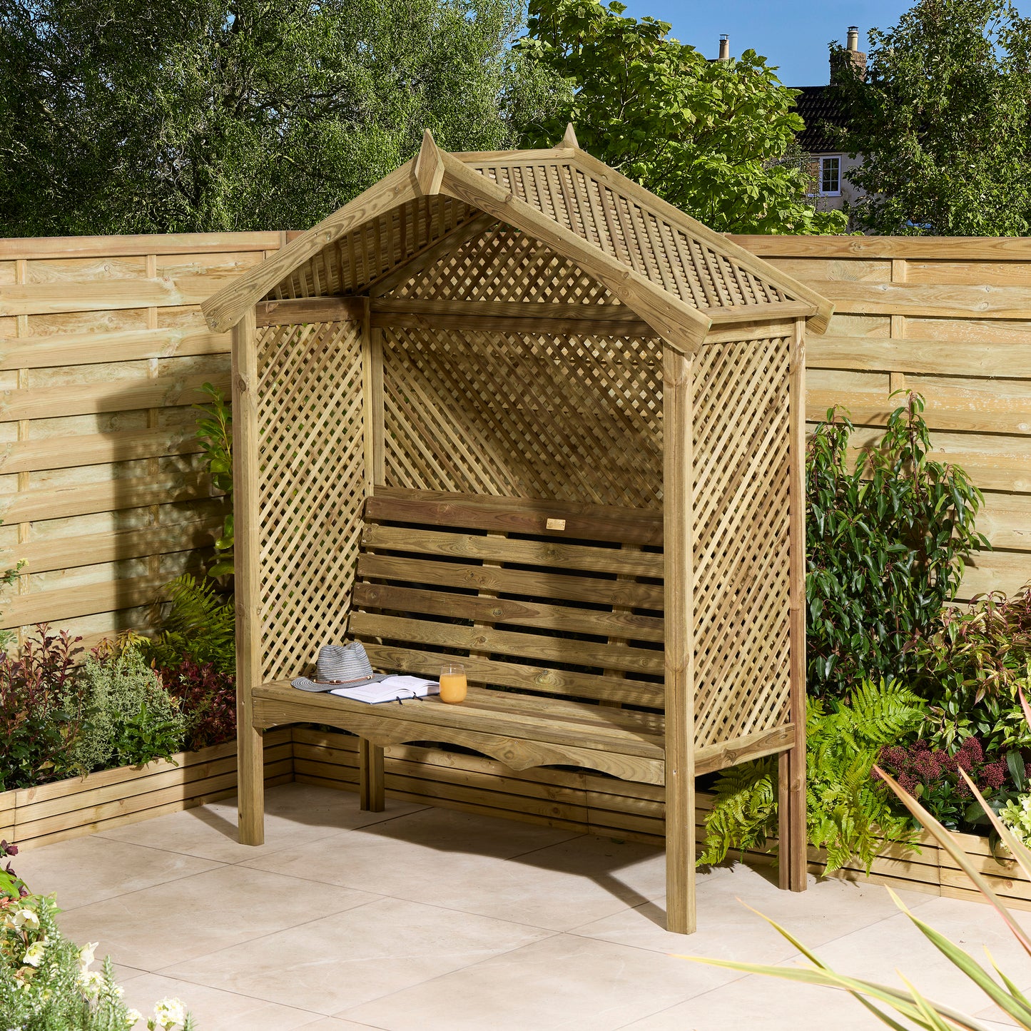 Rowlinson Marrakesh 3 Seat Arbour