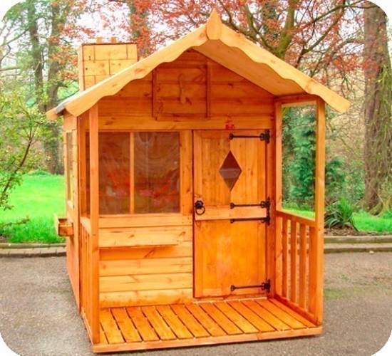 Clock House Playhouse 5'x7'