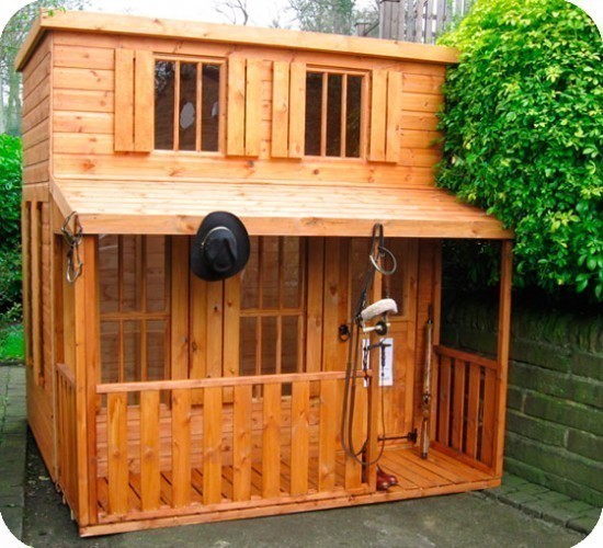 Sheriff Lodge Playhouse 8'x7'6