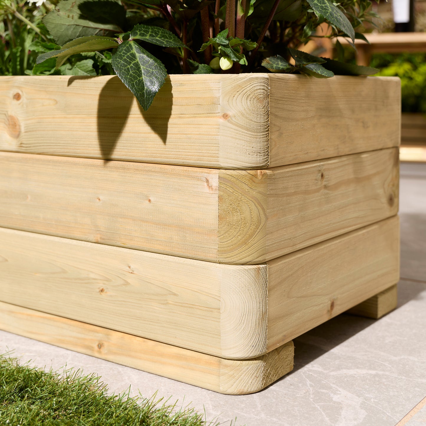 Rowlinson Marberry Rectangular Planter 1m