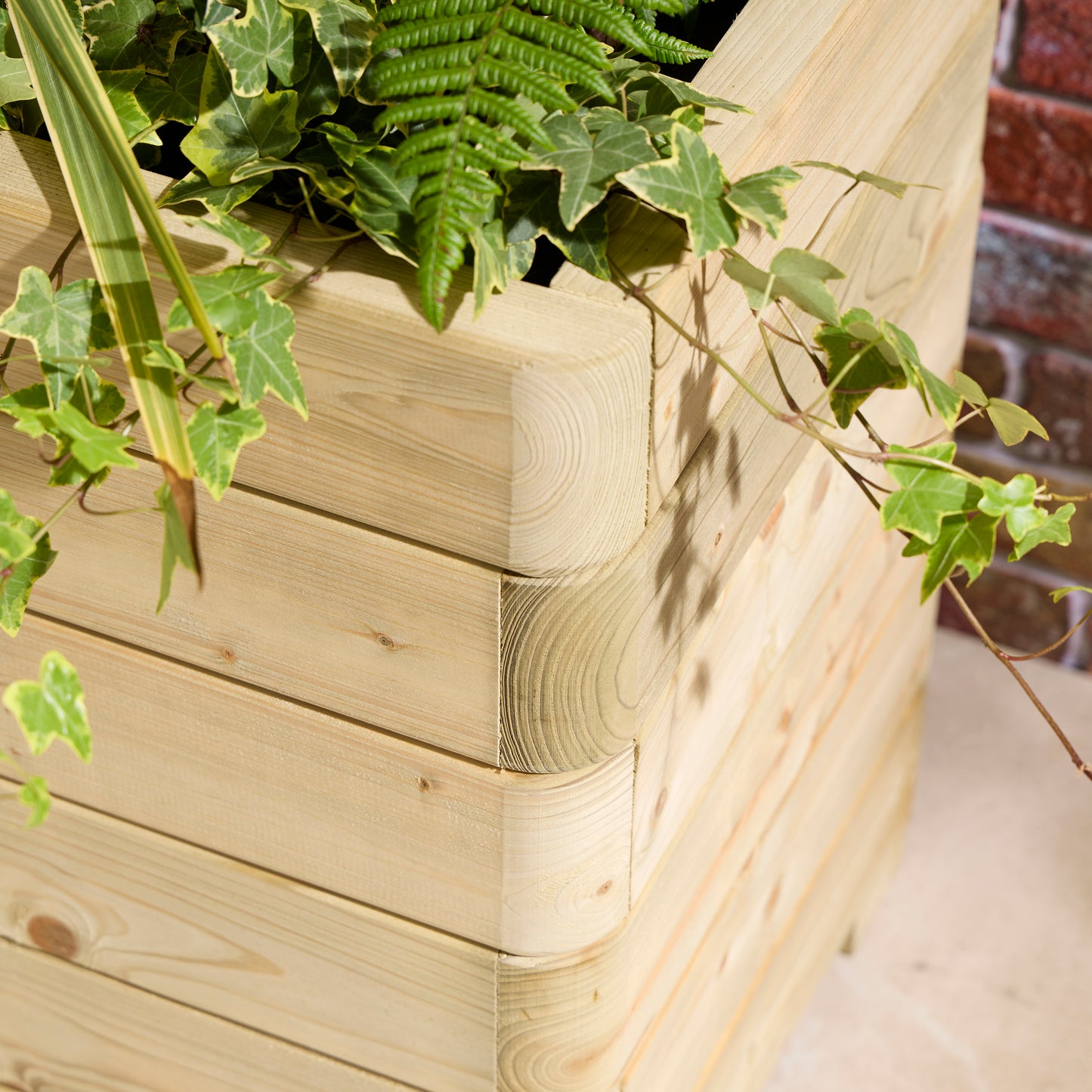 Rowlinson Marberry Tall Rectangular Planter