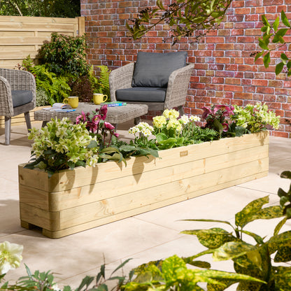 Rowlinson Marberry Trough Planter 1.8m