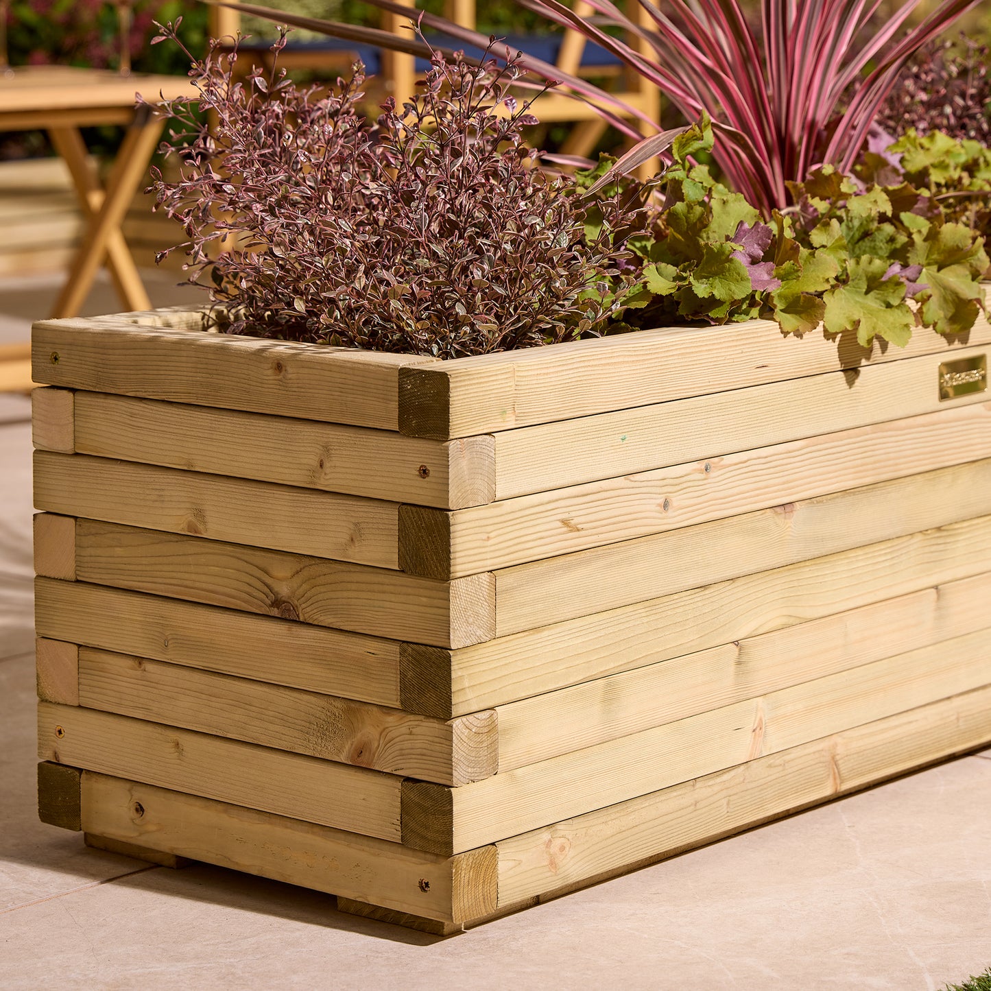 Rowlinson Premier Patio Trough Planter 1.2m
