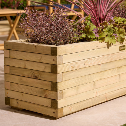 Rowlinson Premier Patio Trough Planter 1.2m