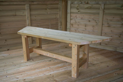 6m Premium Oval Wooden Gazebo with Timber Roof