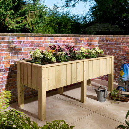 Rowlinson Signature Heritage Raised Deep Root Trough Planter 1.9m