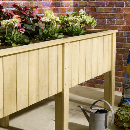 Rowlinson Signature Heritage Raised Deep Root Trough Planter 1.9m