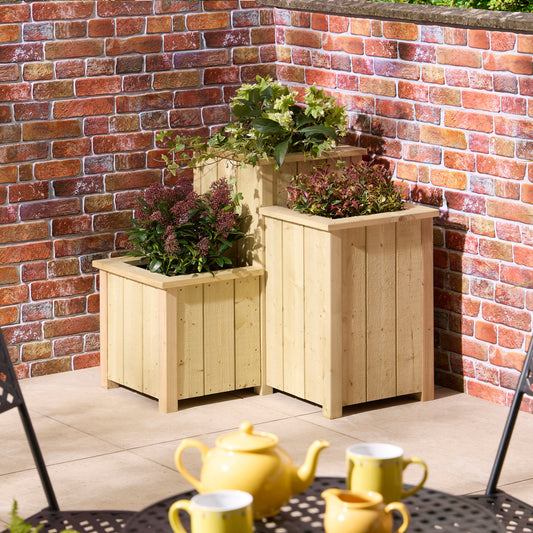 Rowlinson Signature Heritage 3 Tier Corner Planter - Taylors Garden Buildings (view 1)