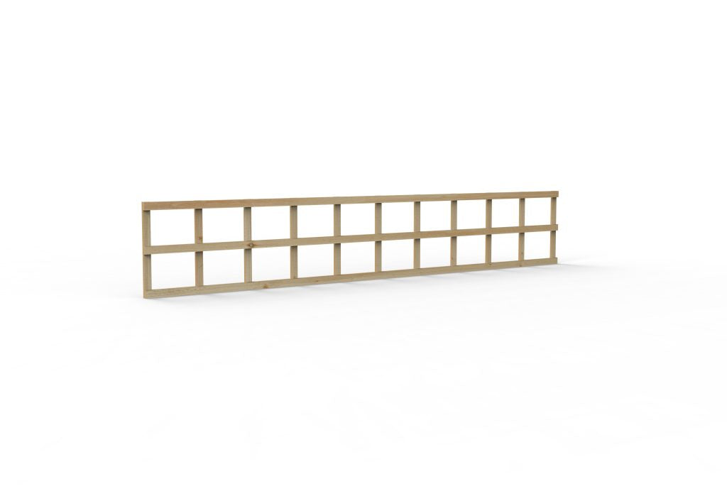 Forest Smooth Planed Trellis - 180 x 60cm, 1 - Taylors Garden Buildings