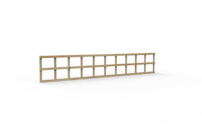 Forest Smooth Planed Trellis - 180 x 60cm, 1 - Taylors Garden Buildings