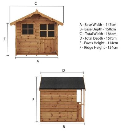 Poppy Playhouse 5'x5'