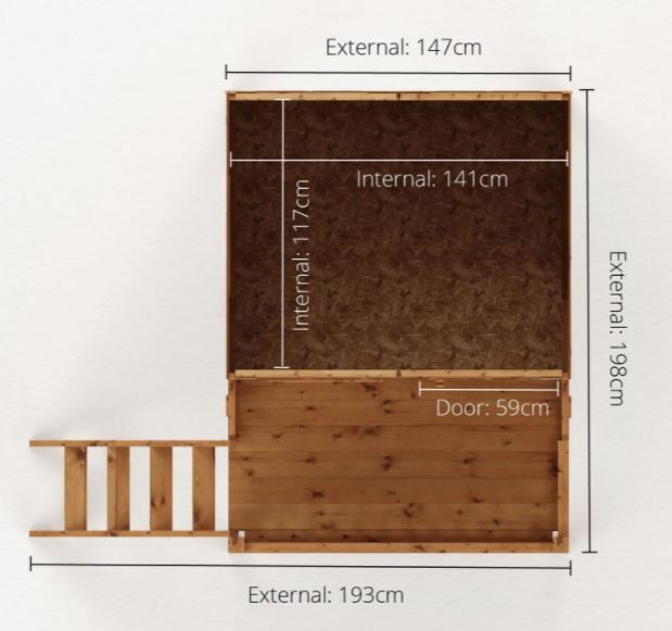 Poppy Playhouse with Tower