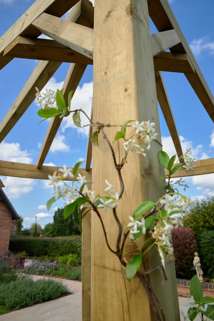 Premium 90 Degree Radial Corner Pergola