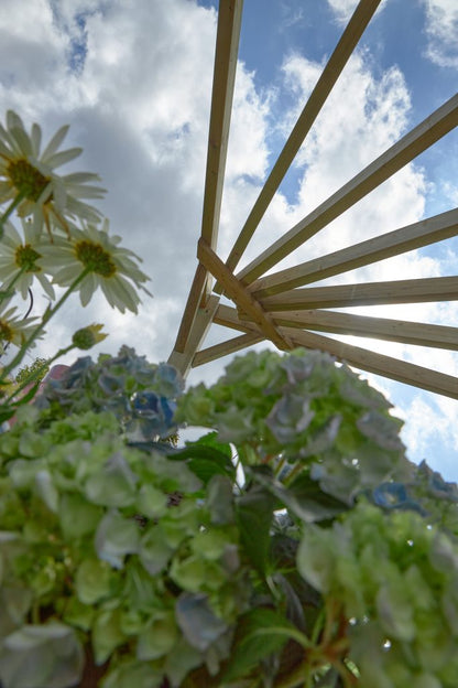 Premium 90 Degree Radial Corner Pergola