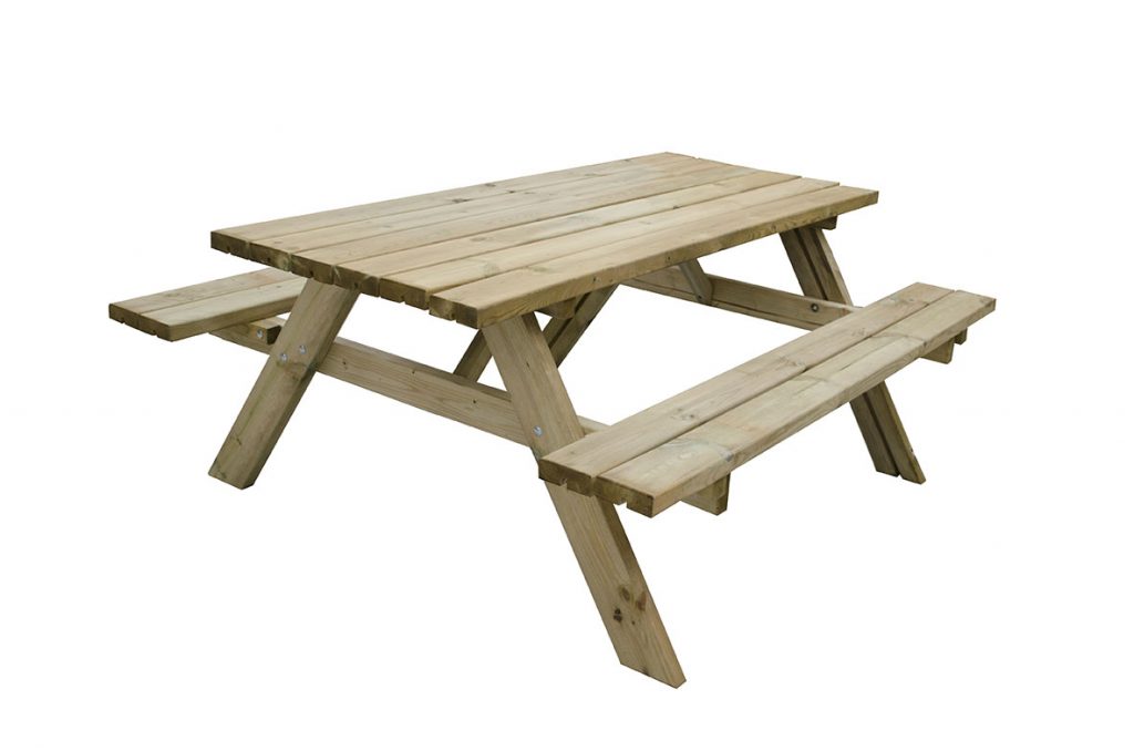Rectangular Picnic Table – Large