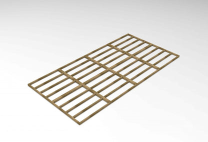 Overlap Pressure Treated 10×20 Apex Shed – Double Door