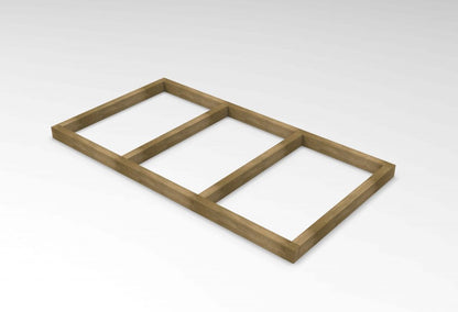 Overlap Pressure Treated 6×3 Pent Shed – No Window