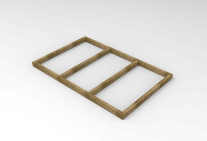 Overlap Pressure Treated 6×4 Apex Shed