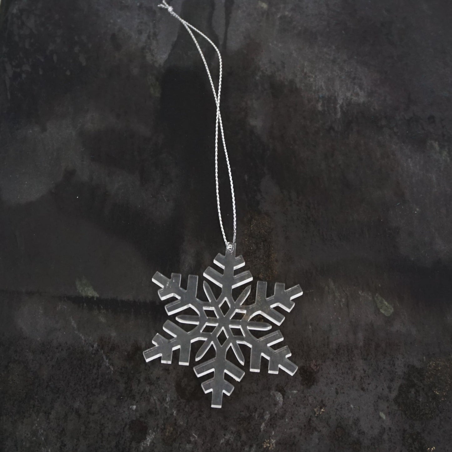 Outdoor Christmas Tree Decoration Snowflake Cheerful Festive Sparkling