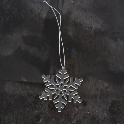 Outdoor Christmas Tree Decoration Snowflake Cheerful Festive Sparkling