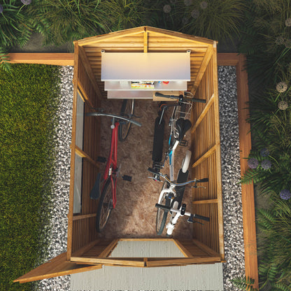 Overlap Apex Shed 6'x4'