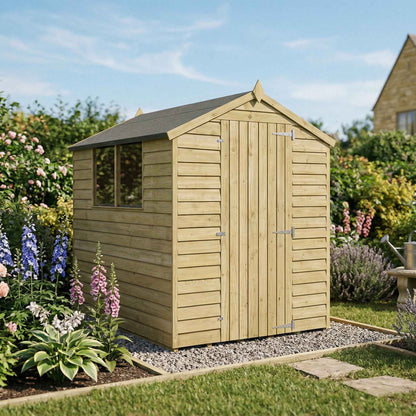 Overlap Apex Shed 7'x5'