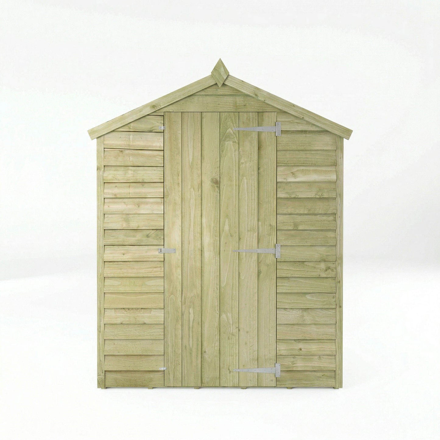 Overlap Apex Shed - Windowless 7'x5' - Taylors Garden Buildings (view 4)