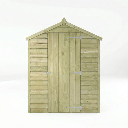 Overlap Apex Shed - Windowless 7'x5' - Taylors Garden Buildings (view 4)
